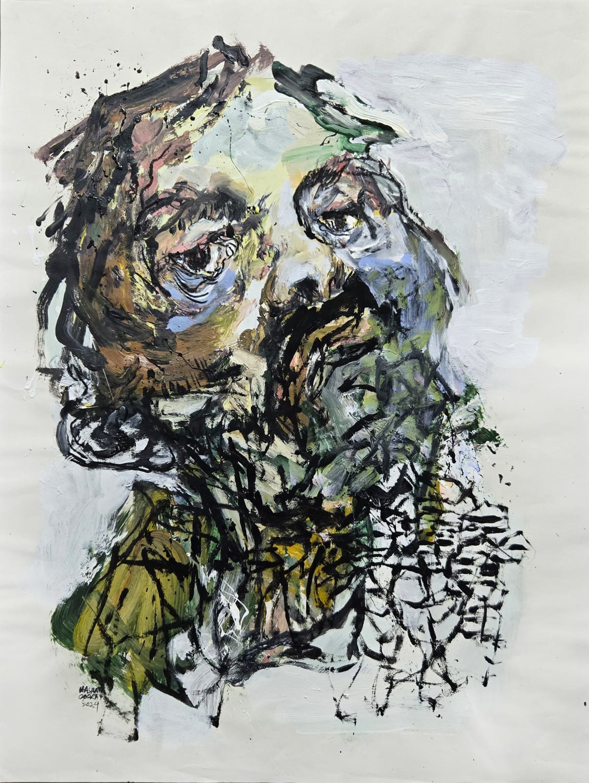 Hashan Cooray, Monumental Head 7, 2025