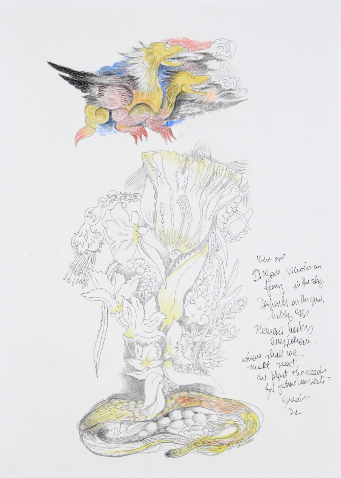 Jagath Weerasinghe, Dragons in the Sky, Snakes on the Ground 4, 2024
