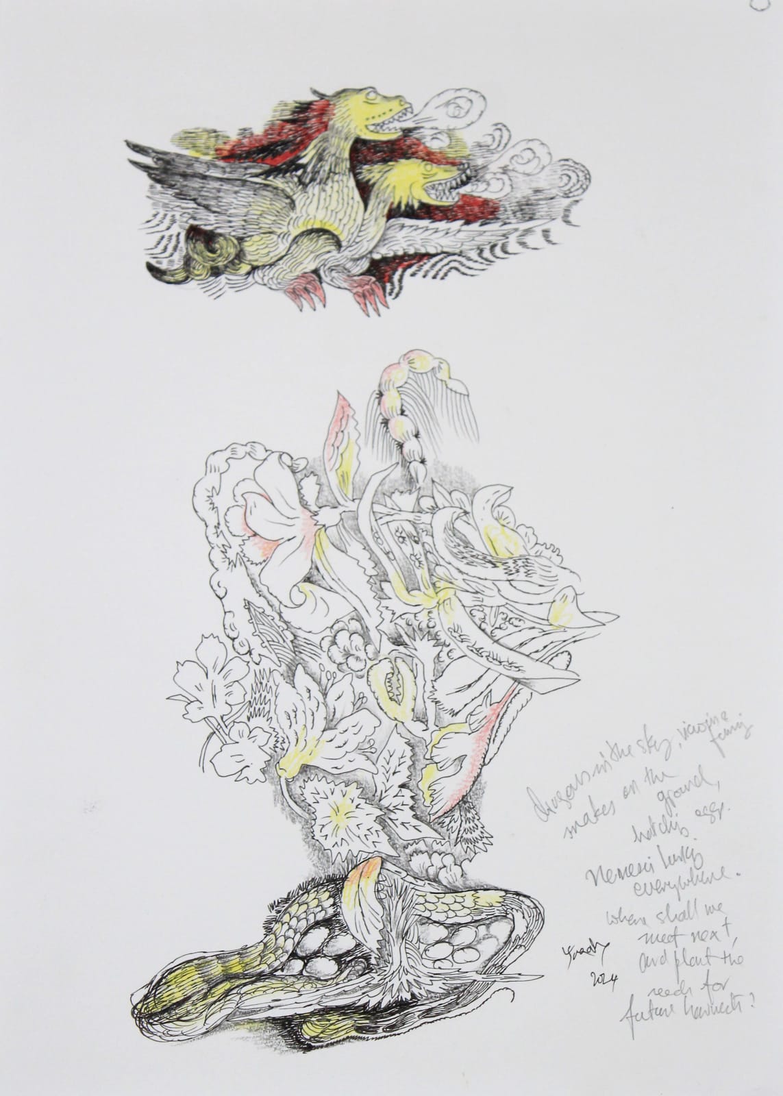 Jagath Weerasinghe, Dragons in the Sky, Snakes on the Ground 2, 2024