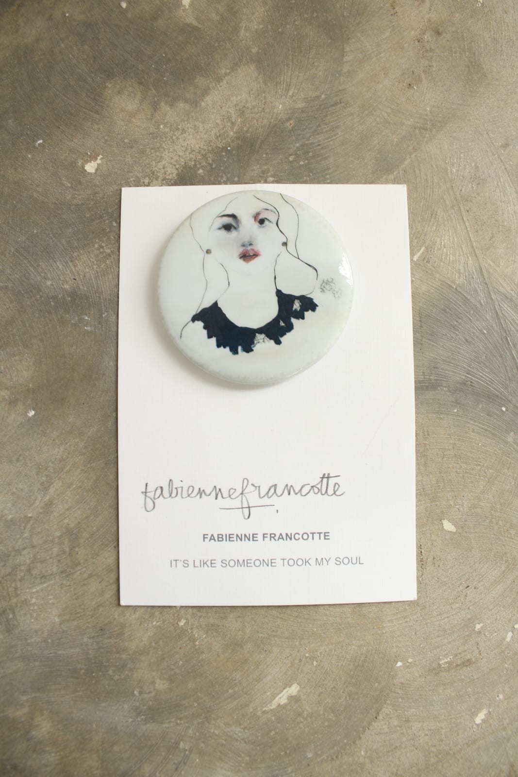 Shop, Fabienne Francotte Badge I Chasing Paradise
