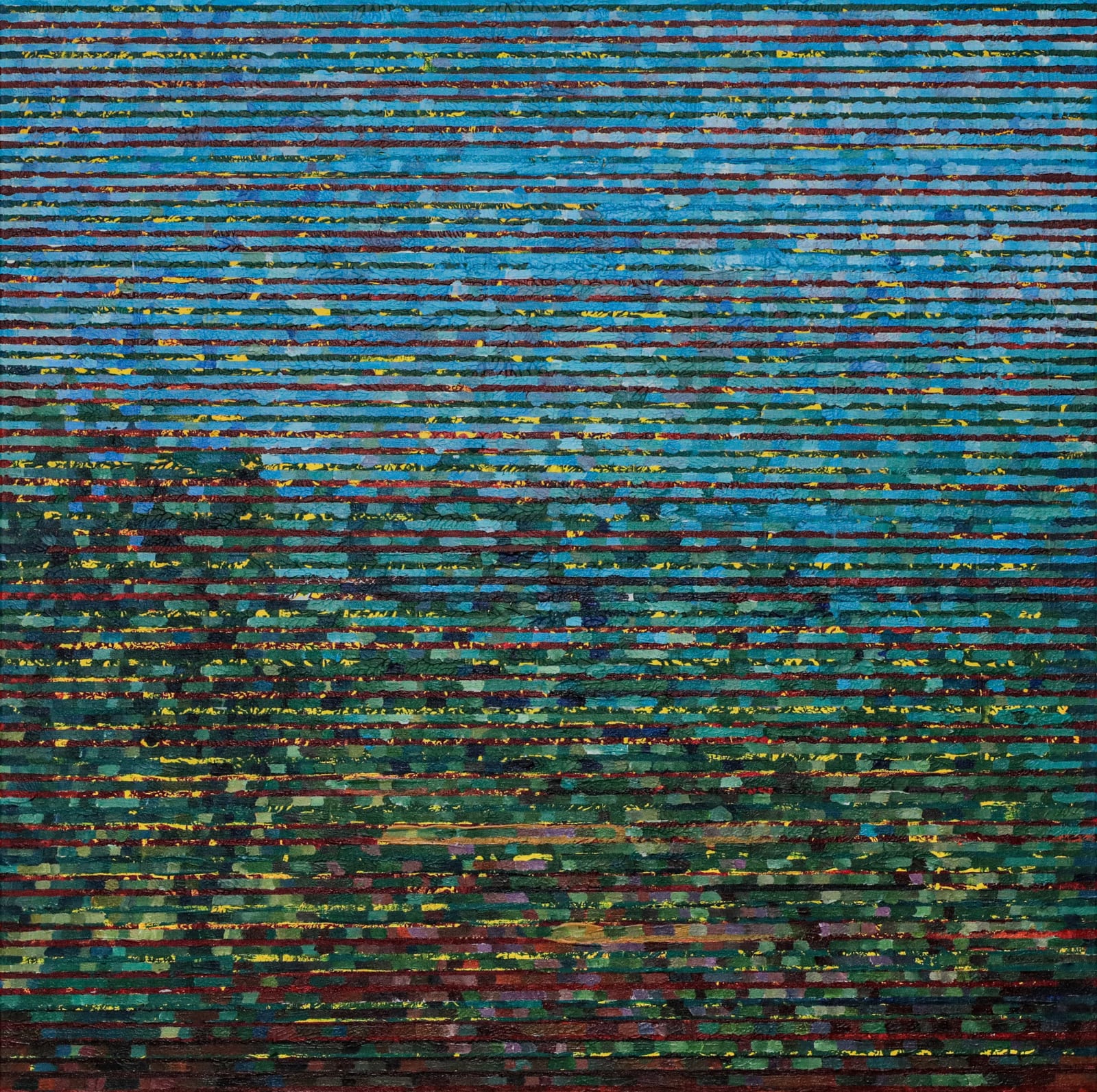 Chandraguptha Thenuwara, Neo Glitch: Landscape I, 2025