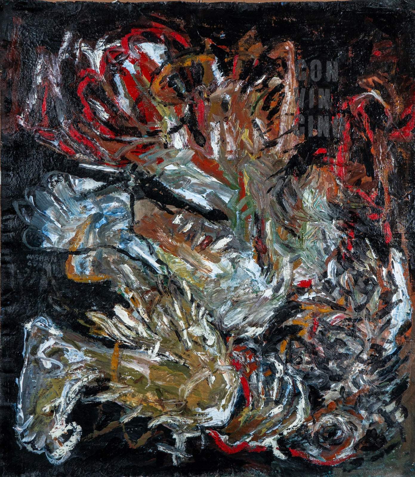 Hashan Cooray, Dance with God, 2024