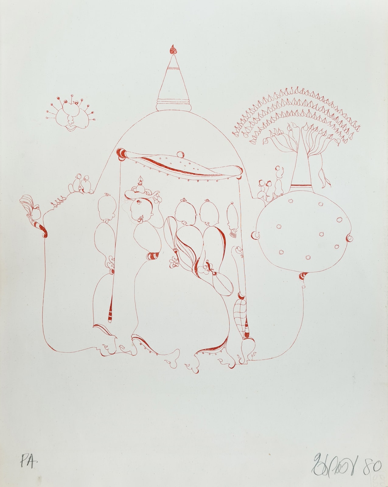 Tilak Samarawickrema, Untitled, 1980