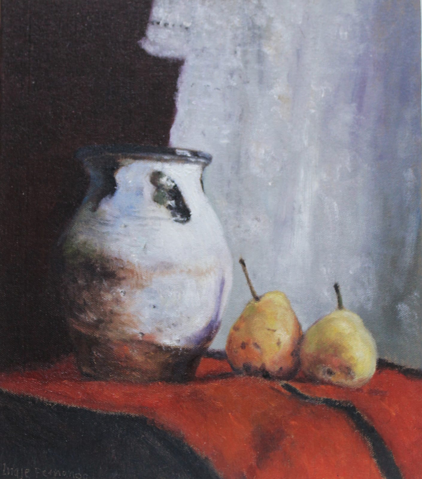 Inaje Fernando, Pot and Pears, 2024