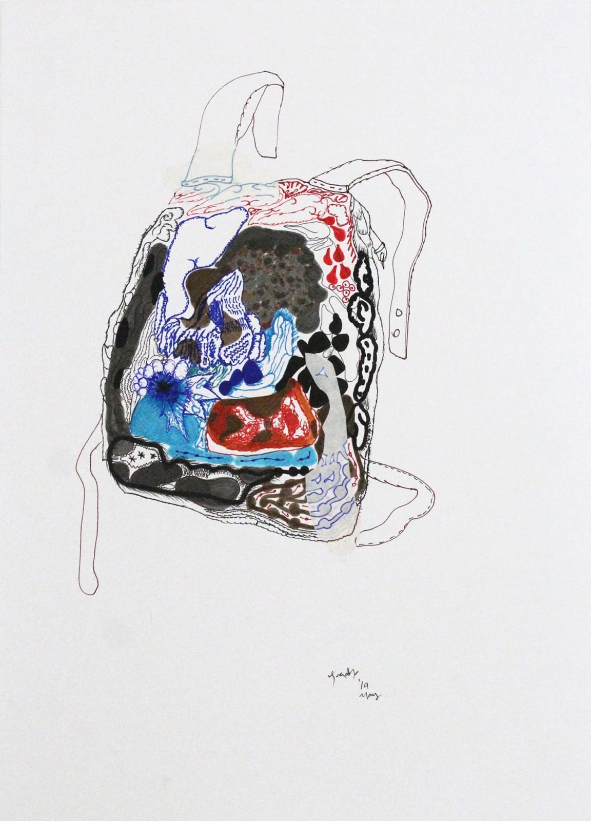 Jagath Weerasinghe, Backpack 4, 2019