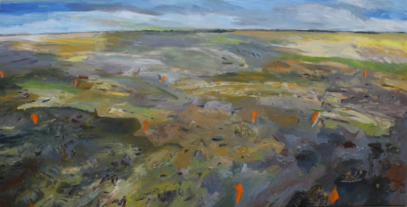 Chandraguptha Thenuwara, Landscape Which Cannot Be Escaped III, 2024