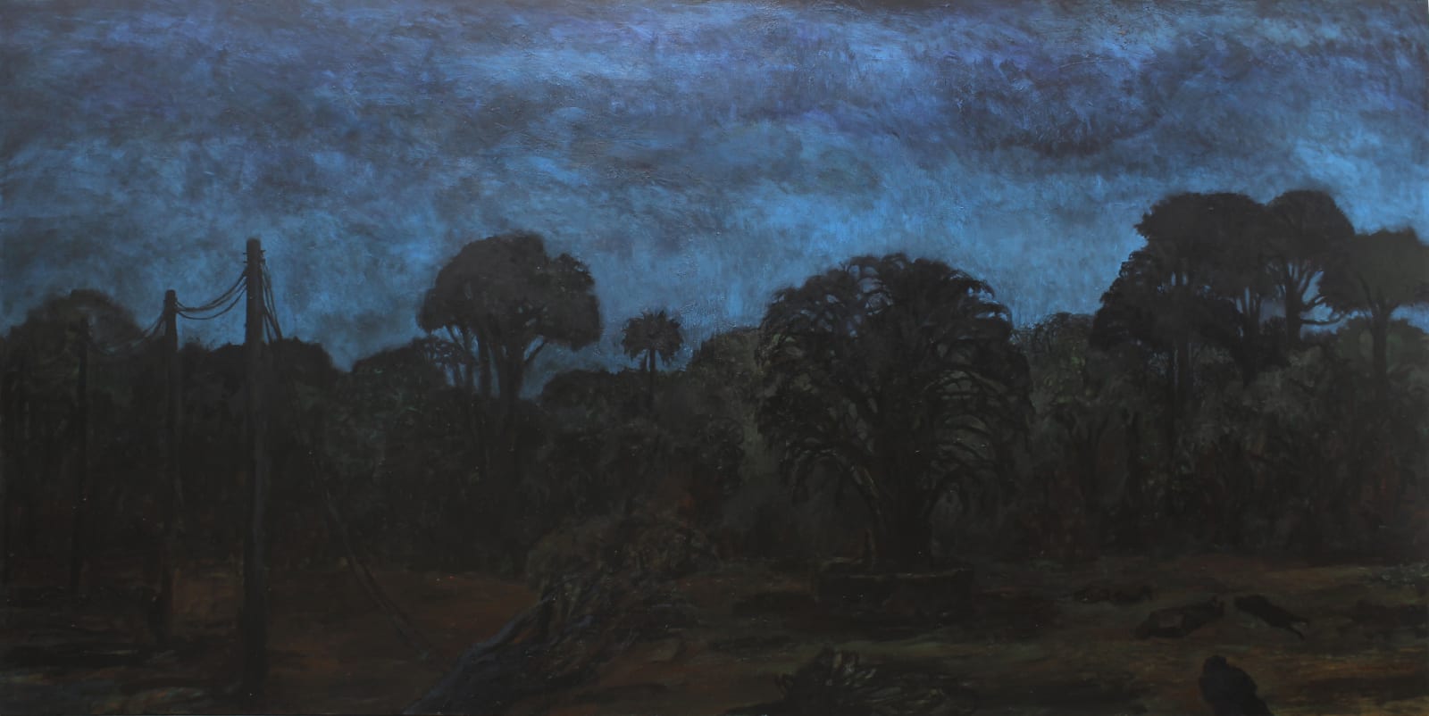 Chandraguptha Thenuwara, Landscape Which Cannot Be Escaped I, 2024