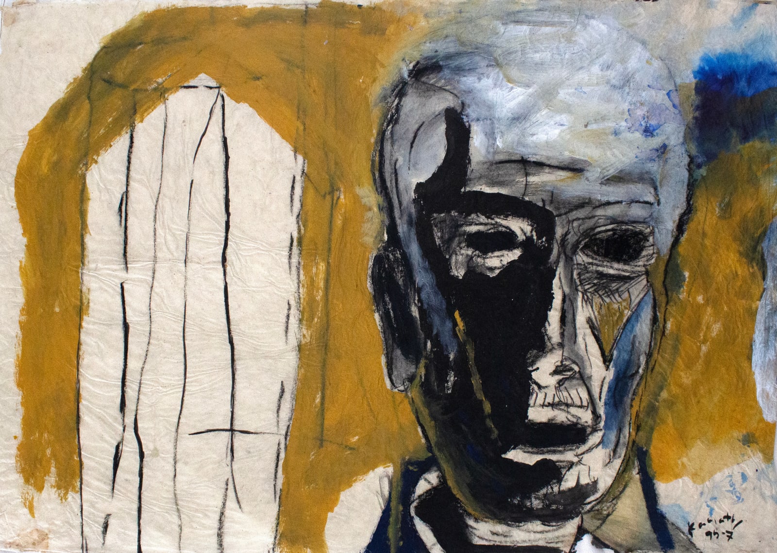 Jagath Weerasinghe, The Face, 1994