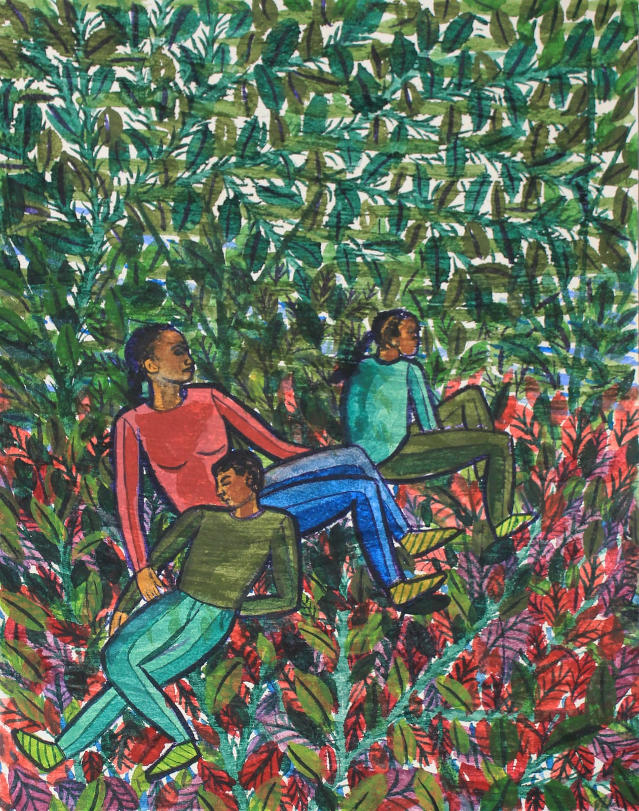 Arjuna Gunarathne, Hand in Hand I, 2025