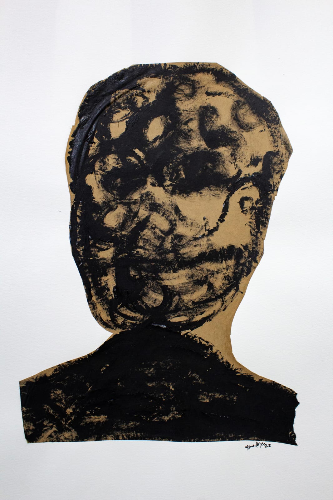Jagath Weerasinghe, Head on the Hill I, 2022