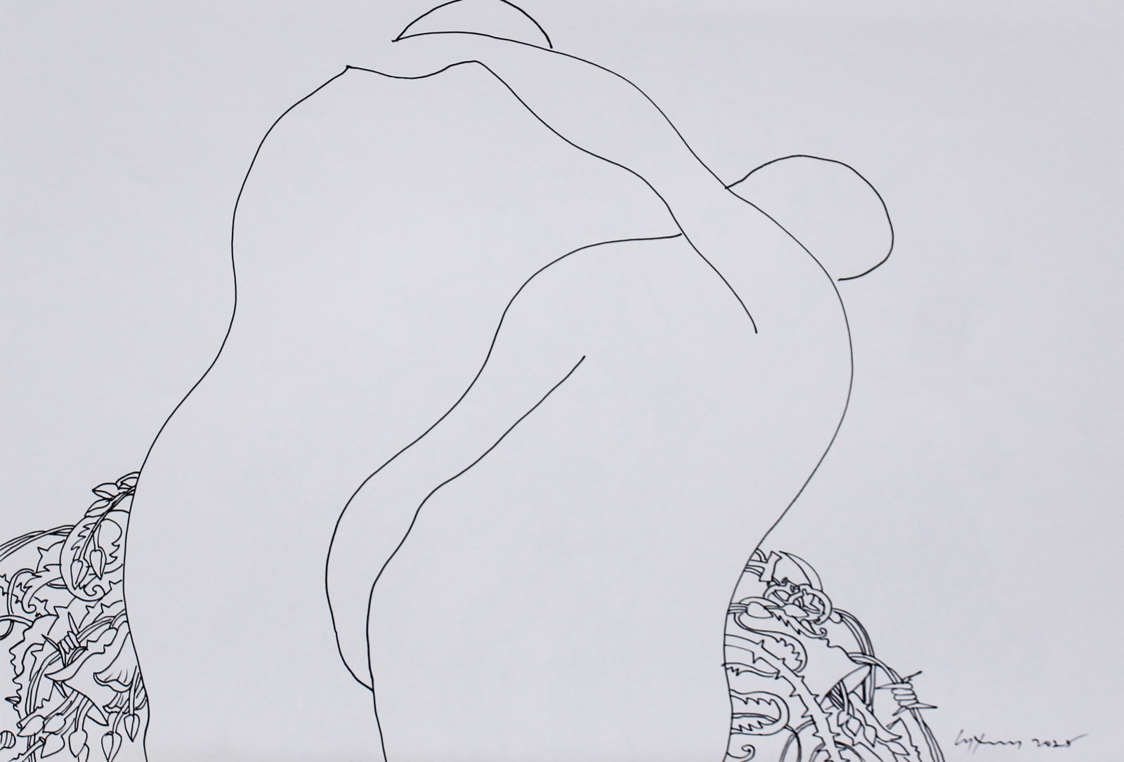 Chandraguptha Thenuwara, Neo-Glitch Dancers II, 2025