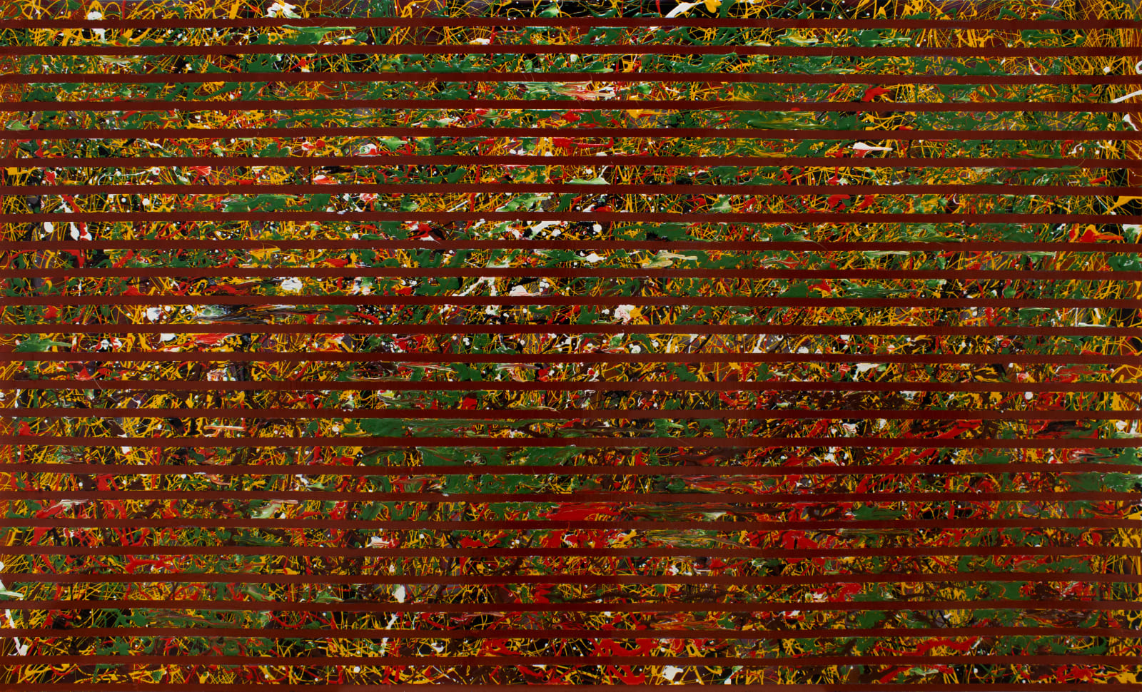 Chandraguptha Thenuwara, BLINDS: This Is Not A Pollock, 2021