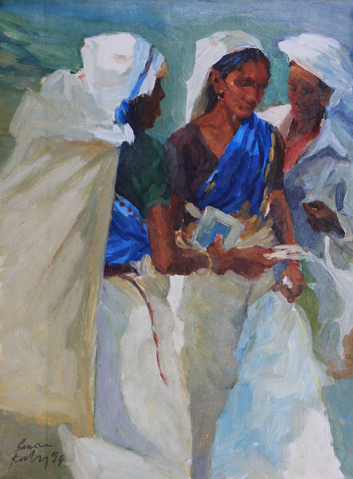 Sameera Kalupahana, Tea Plucker, 2024