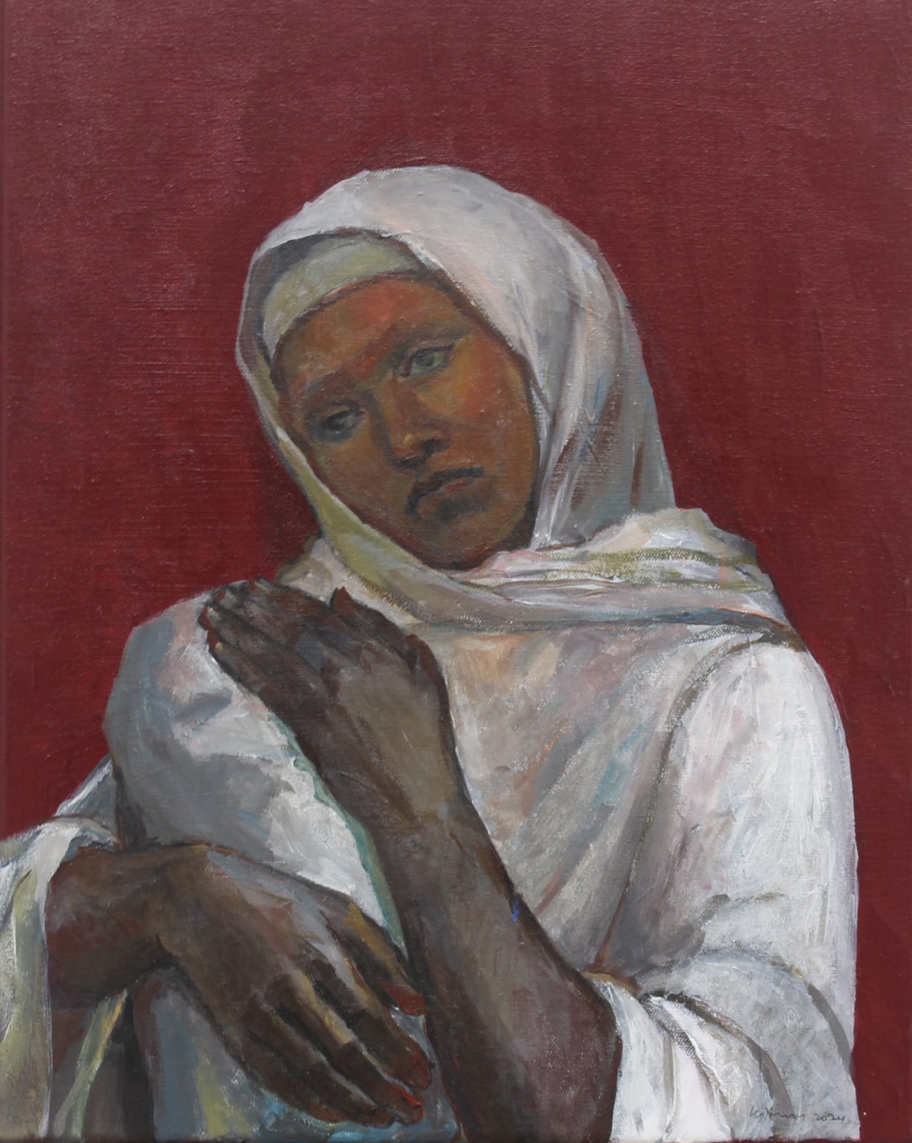 Chandraguptha Thenuwara, Pieta , 2024