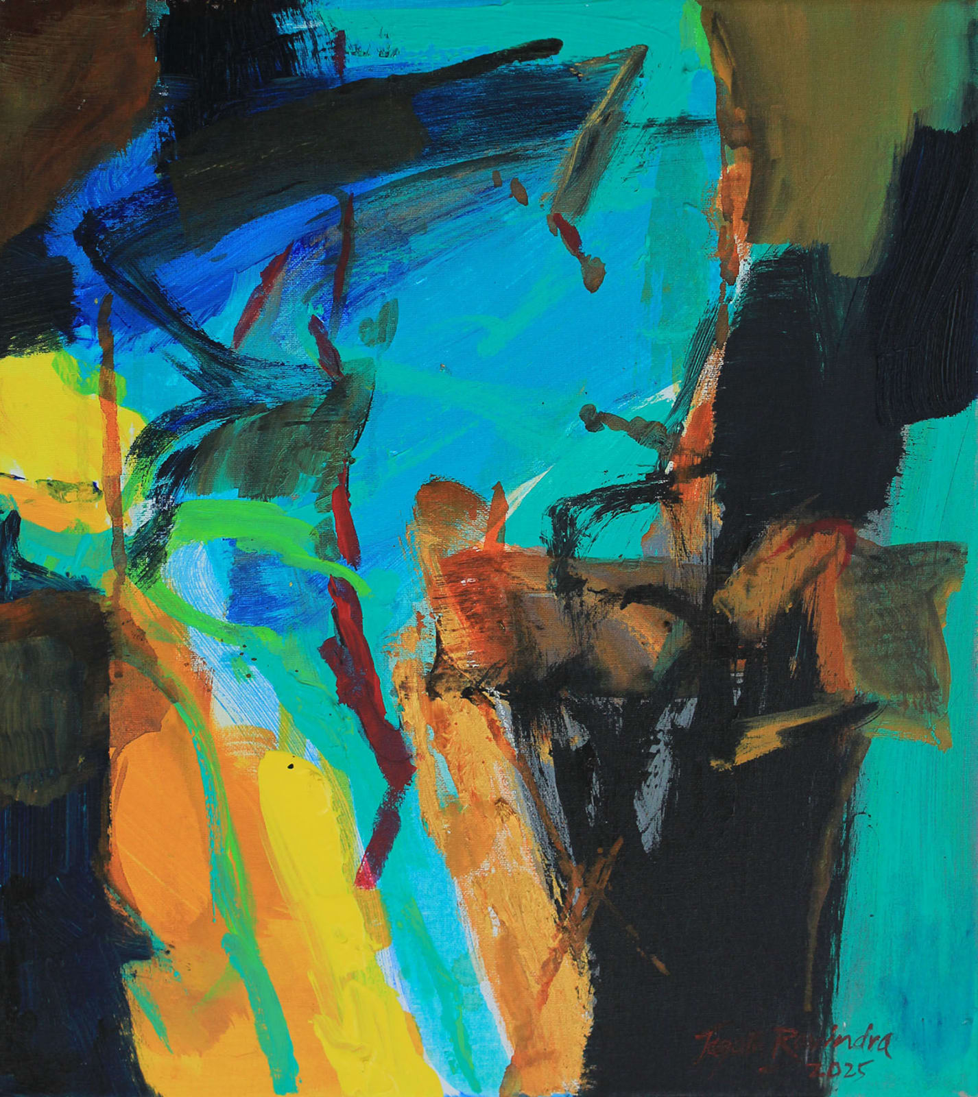 Jagath Ravindra, Untitled II, 2025