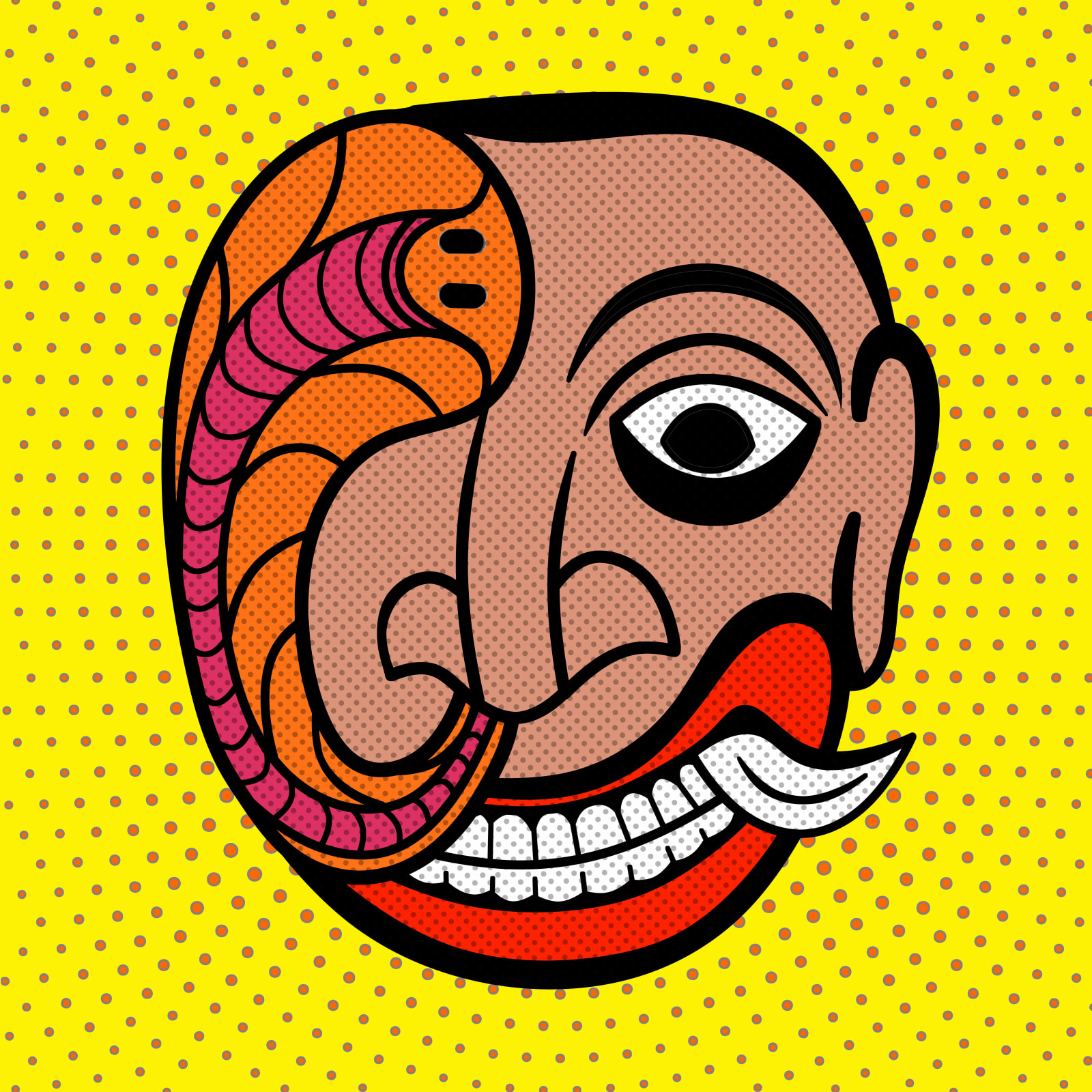 Charith Wijesundara, Sanni Mask 1, 2019