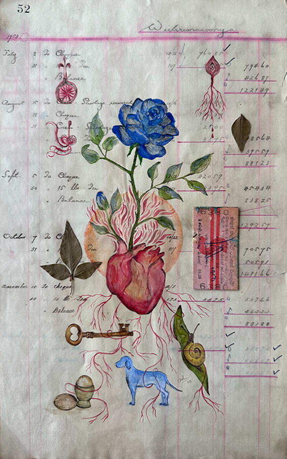 Mika Tennekoon, Caeruleum rosa, 2025