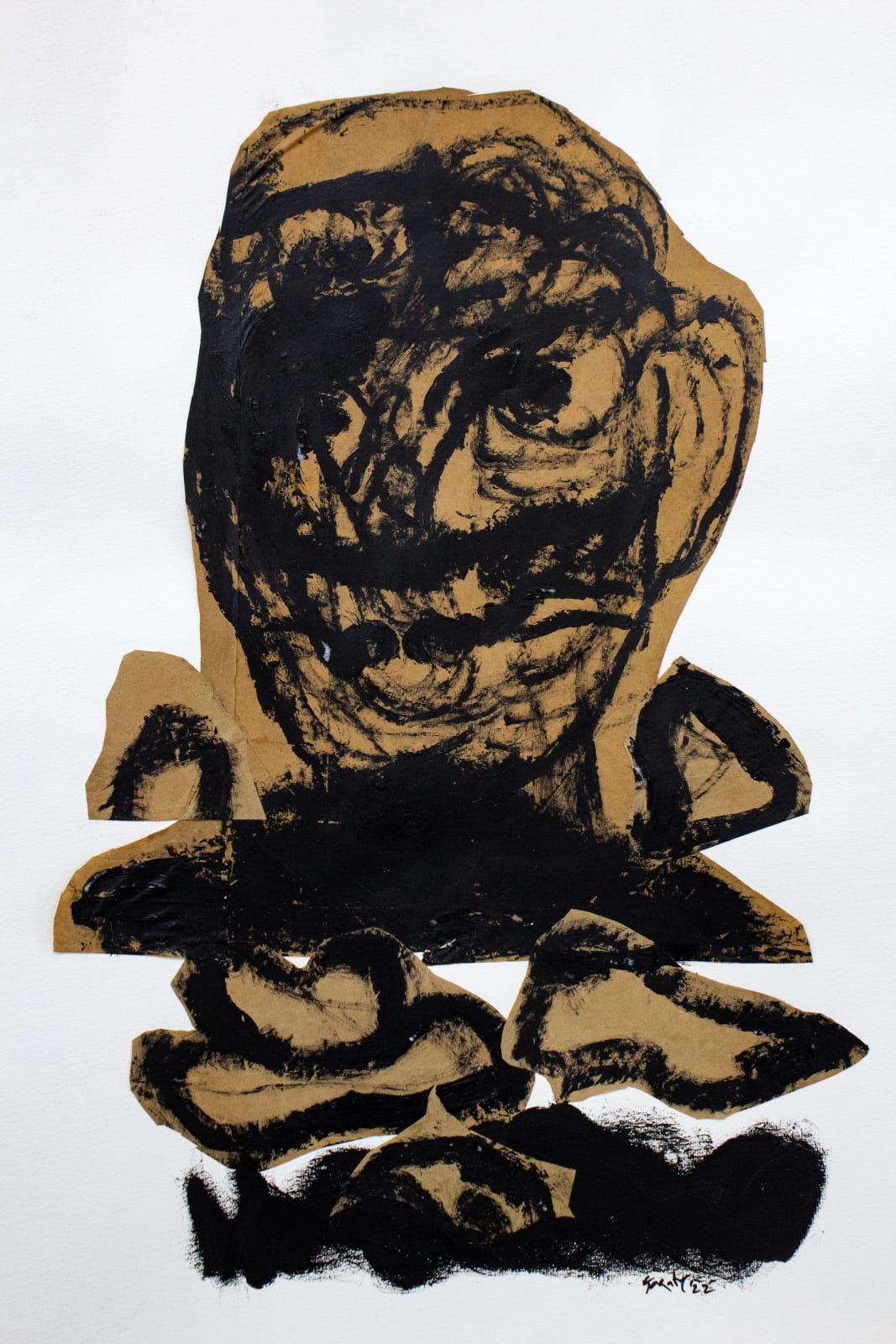 Jagath Weerasinghe, Head on the Hill II, 2022