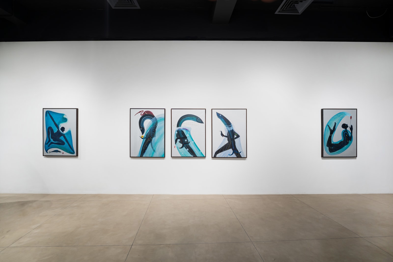 Sivasubramaniam Kajendran, The Moon Under The Sea XV, 2024