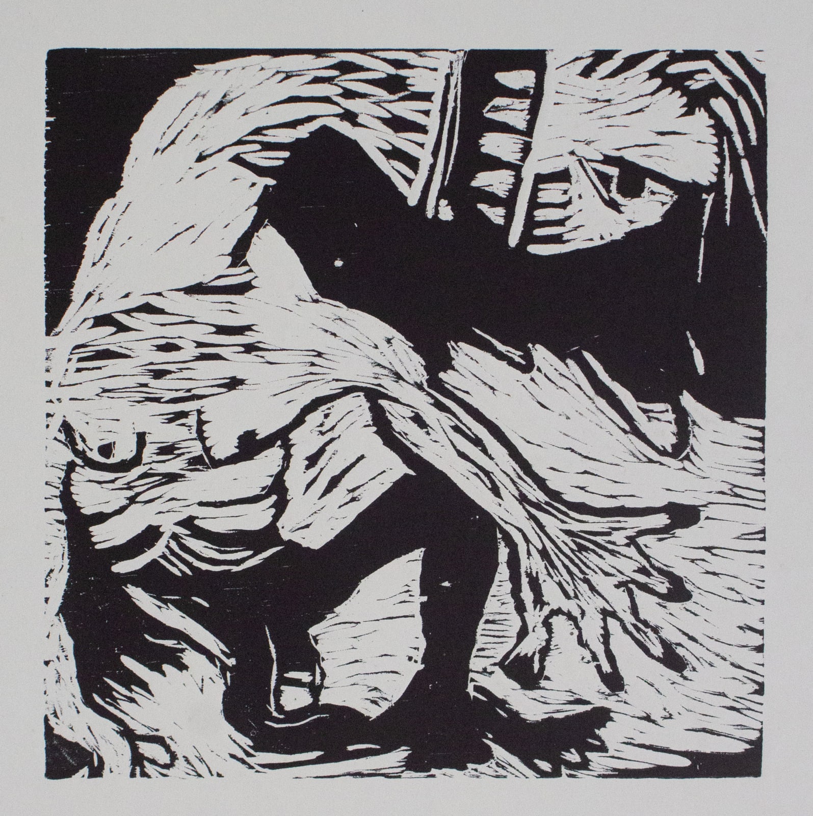 Jagath Weerasinghe, Long Necked Man, 1989