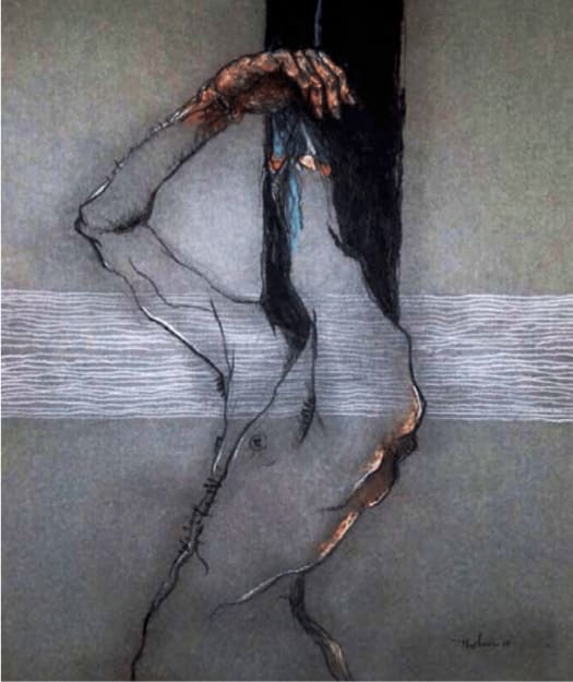 Hashan Cooray, Hair Counter, 2017