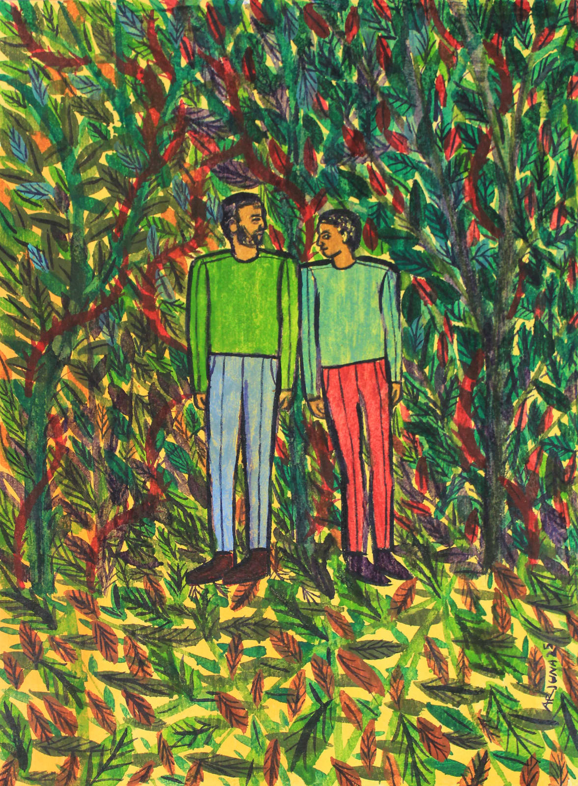 Arjuna Gunarathne, Hand in Hand II, 2025