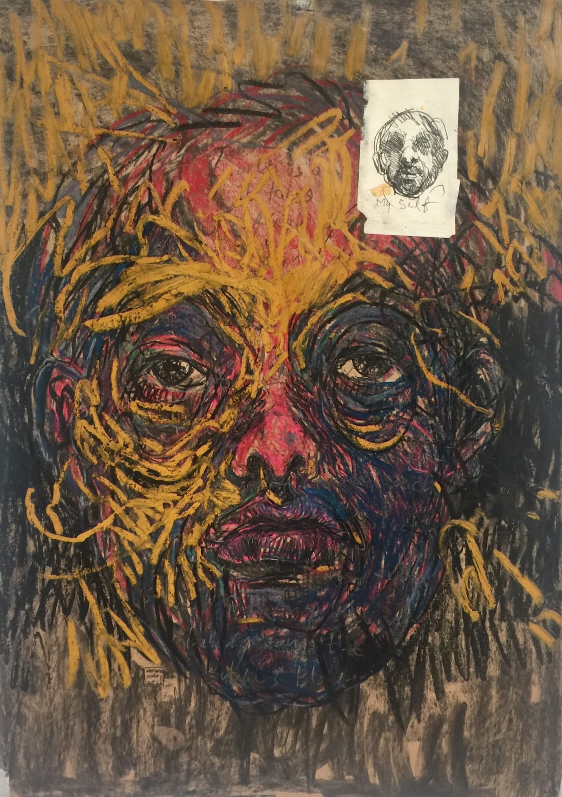 Hashan Cooray, The World is a Knife II, 2021