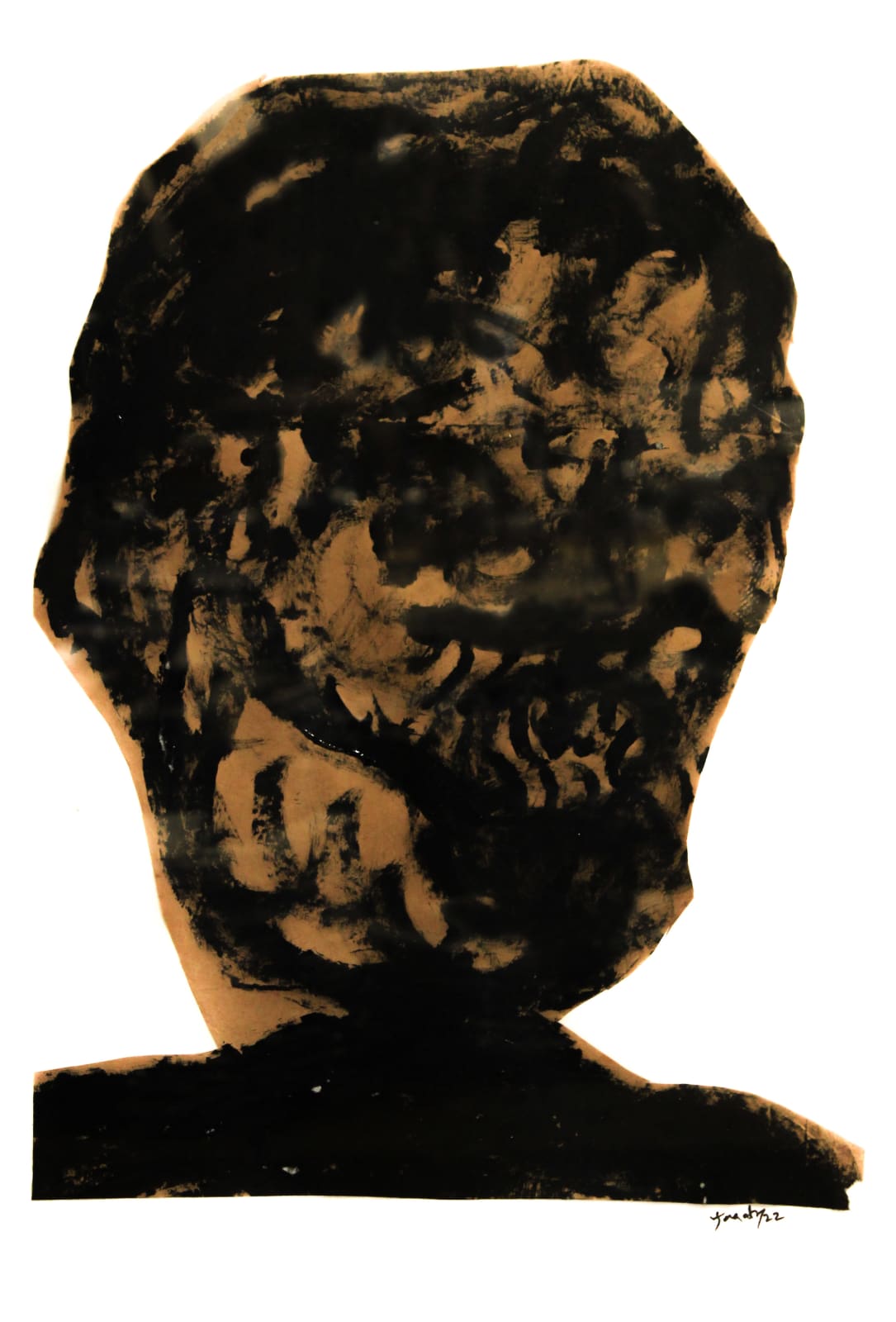 Jagath Weerasinghe, Head on the Hill III, 2022