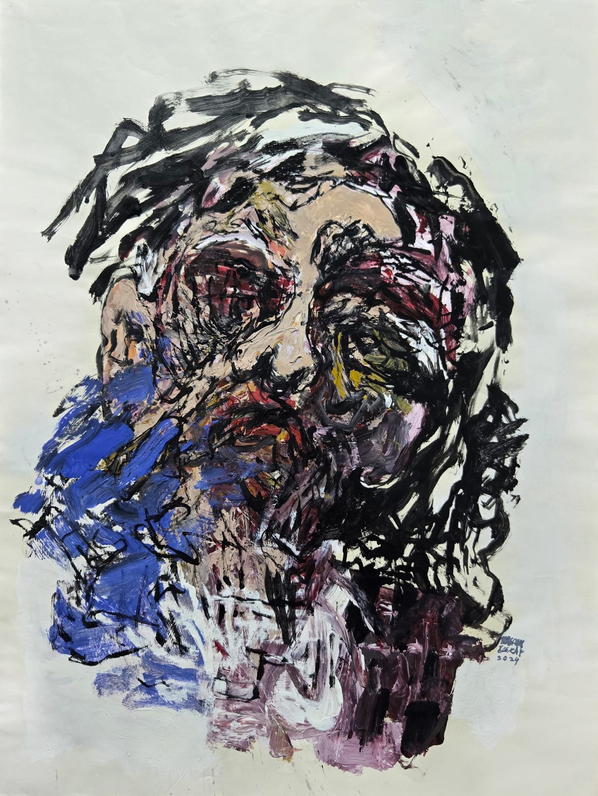 Hashan Cooray, Monumental Head 6, 2025