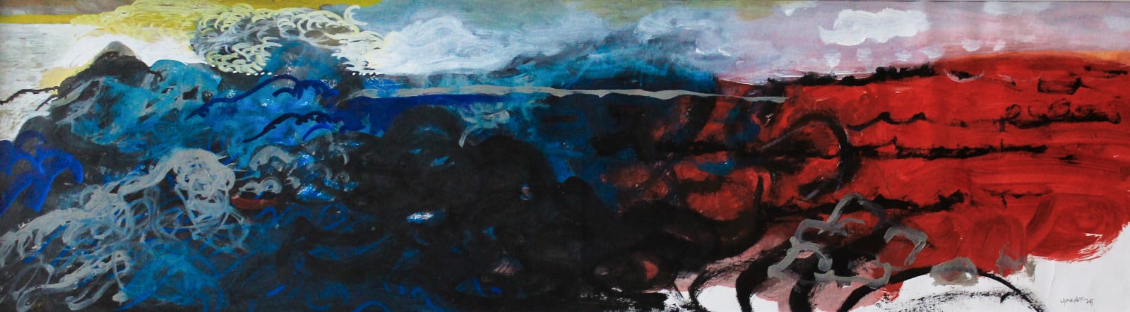 Jagath Weerasinghe, Under the Dark Sky : The Red Sea, 2025