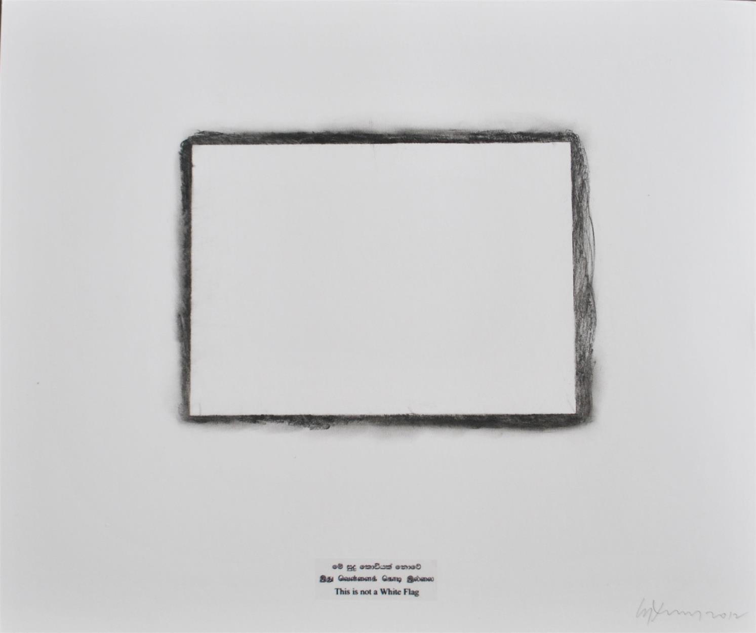 Chandraguptha Thenuwara, This is not a white flag VII, 2012