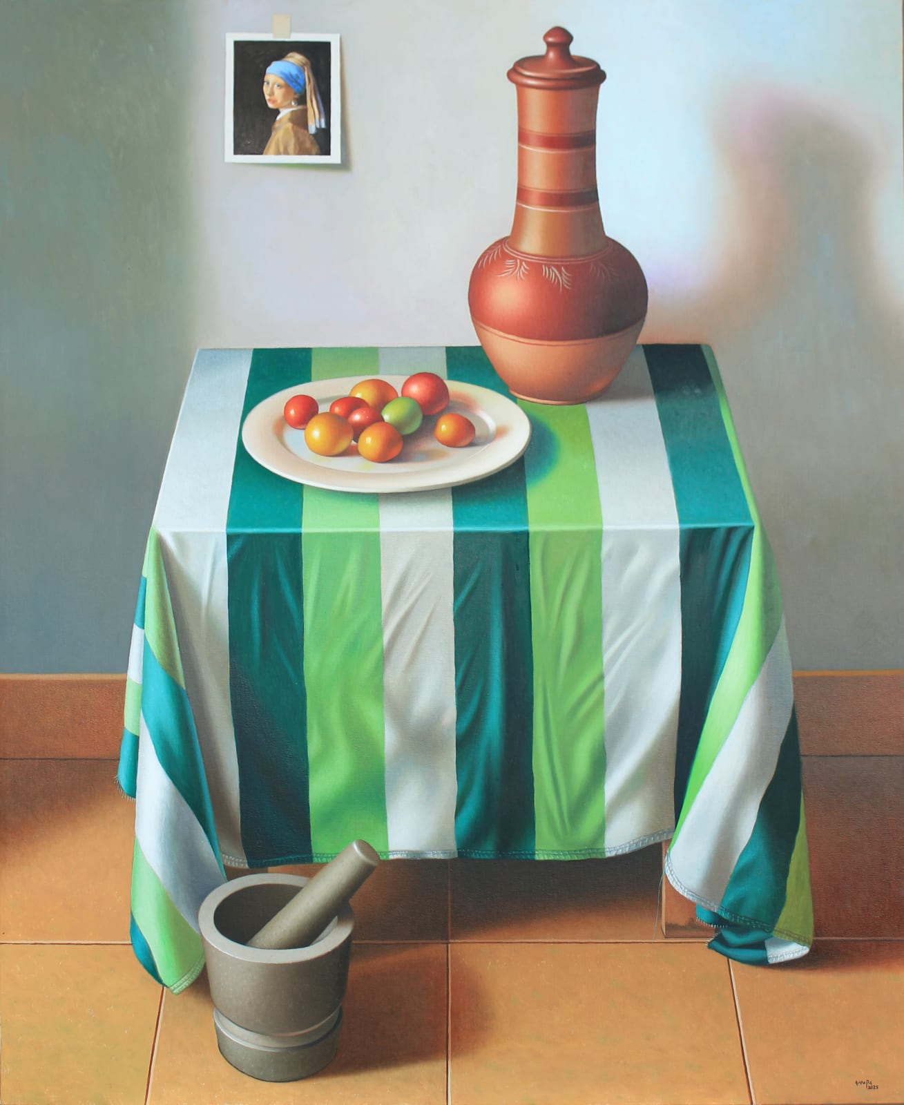 Anupa Perera, Evening Light, 2025