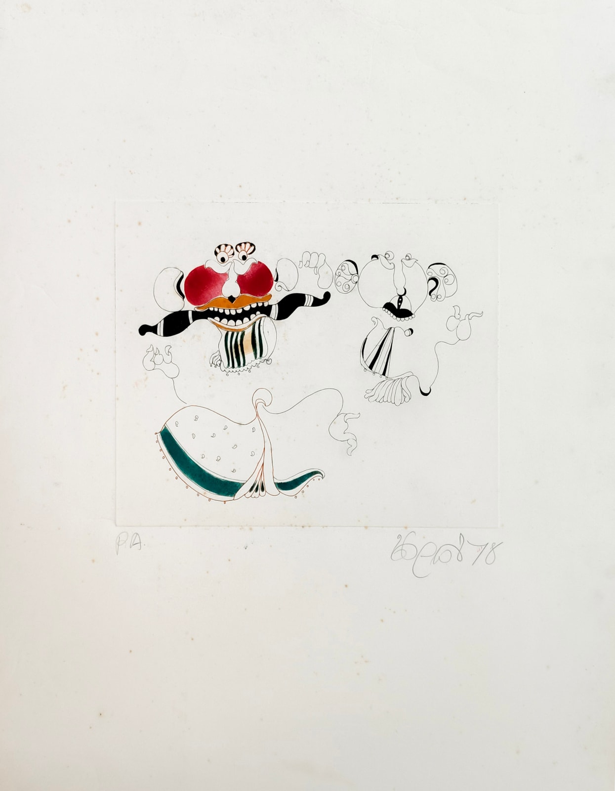 Tilak Samarawickrema, Untitled, 1978