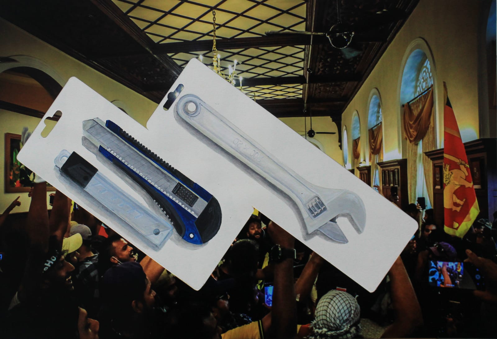 Pradeep Thalawatta, What We Choose to Keep, Throw Away and Remember V, 2025