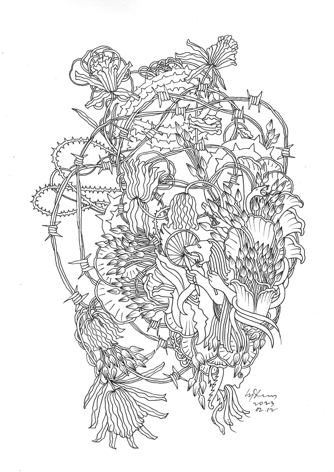 Chandraguptha Thenuwara, Delusion VI, 2023