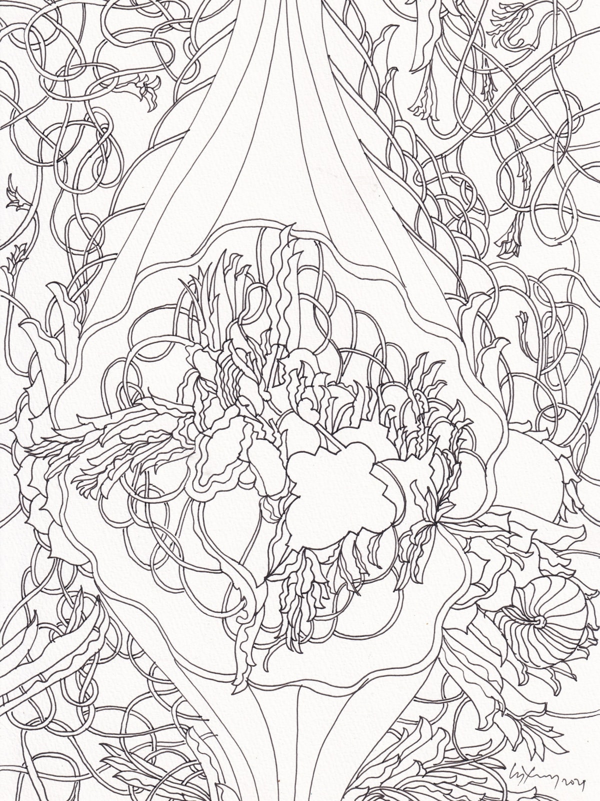 Chandraguptha Thenuwara, Untitled X, 2021