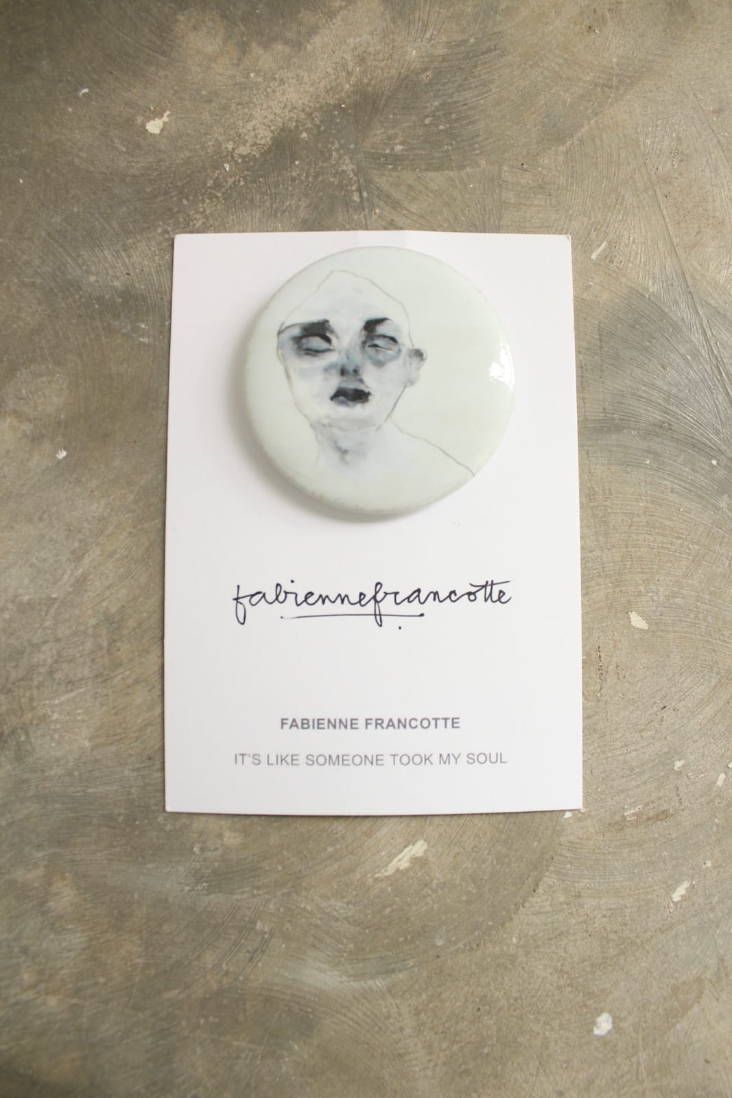 Shop, Fabienne Francotte Badge I The Silent Friend