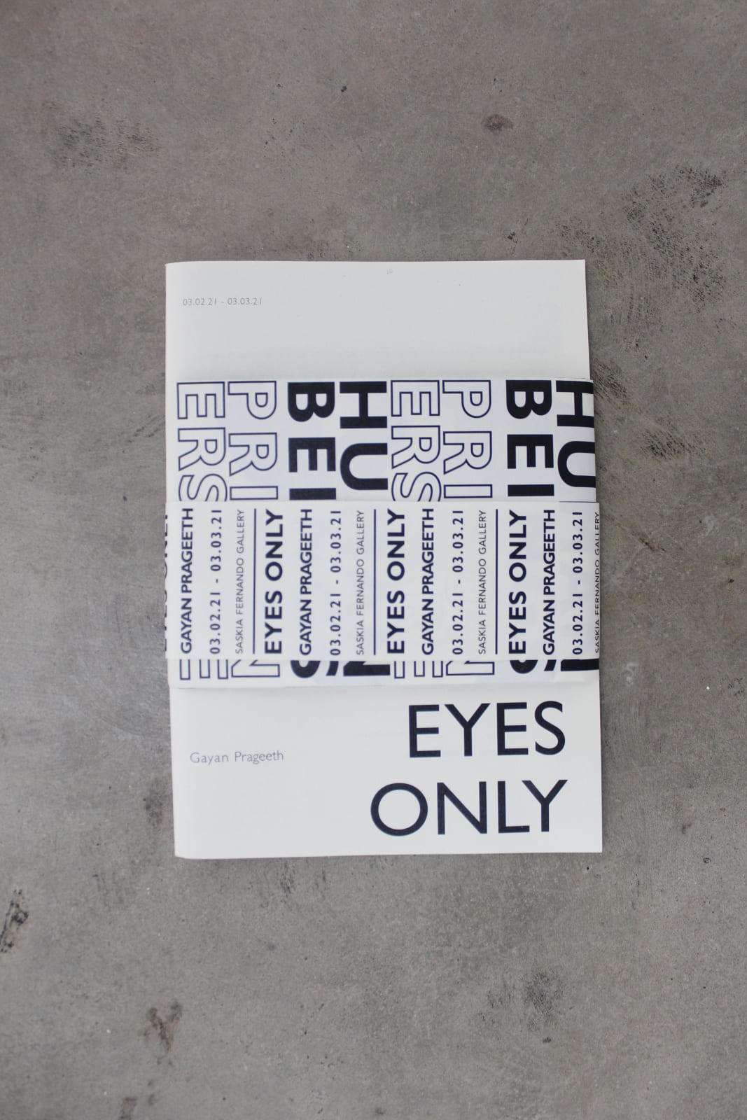 Shop, Gayan Prageeth I Eyes Only Catalogue , 2021