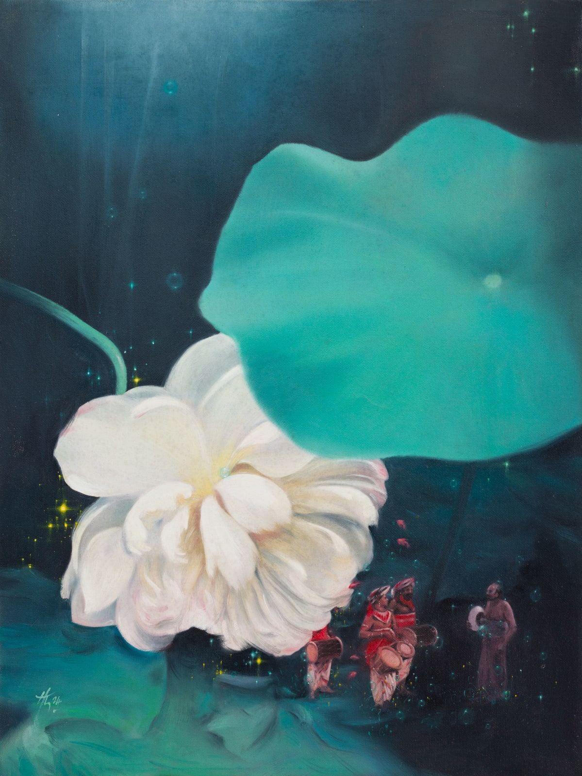 Sandatharaka Abeysinghe, White Flower Junction, 2024