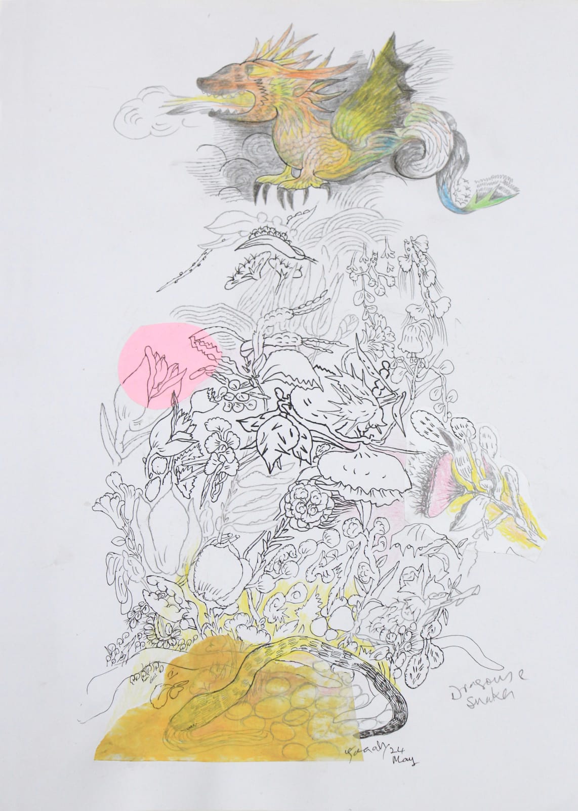 Jagath Weerasinghe, Dragons in the Sky, Snakes on the Ground 1, 2024