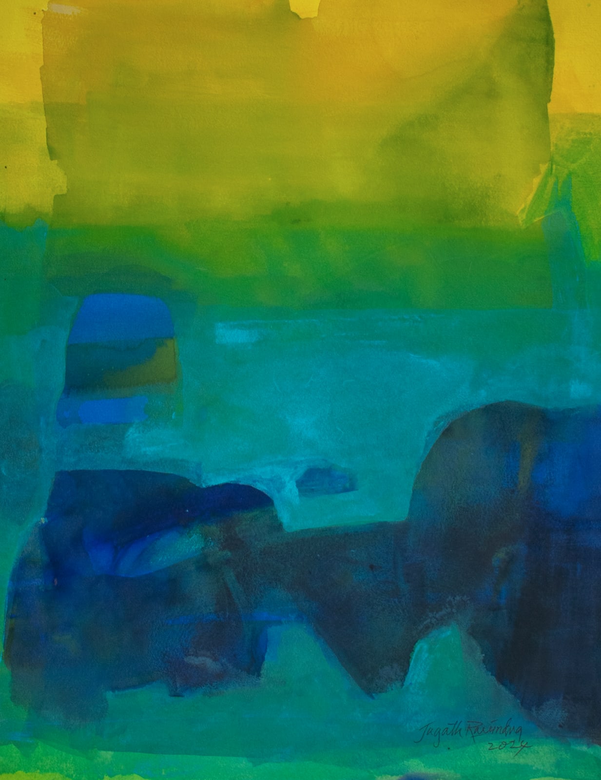 Jagath Ravindra, Mountains in Moonlight 2, 2024