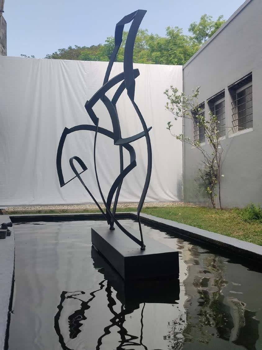 Kingsley Gunatillake, PIVOT GLIDE ECHO, KALĀ, Lionel Wendt Art Centre, Colombo, Sri Lanka, 2024