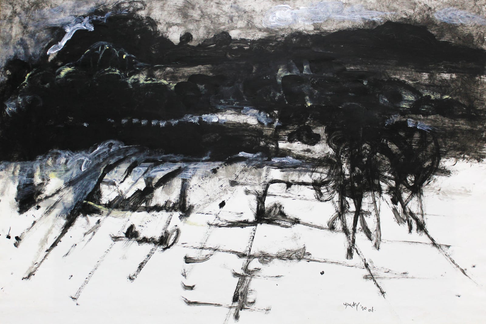 Jagath Weerasinghe, Under the Dark Sky 2, 2020