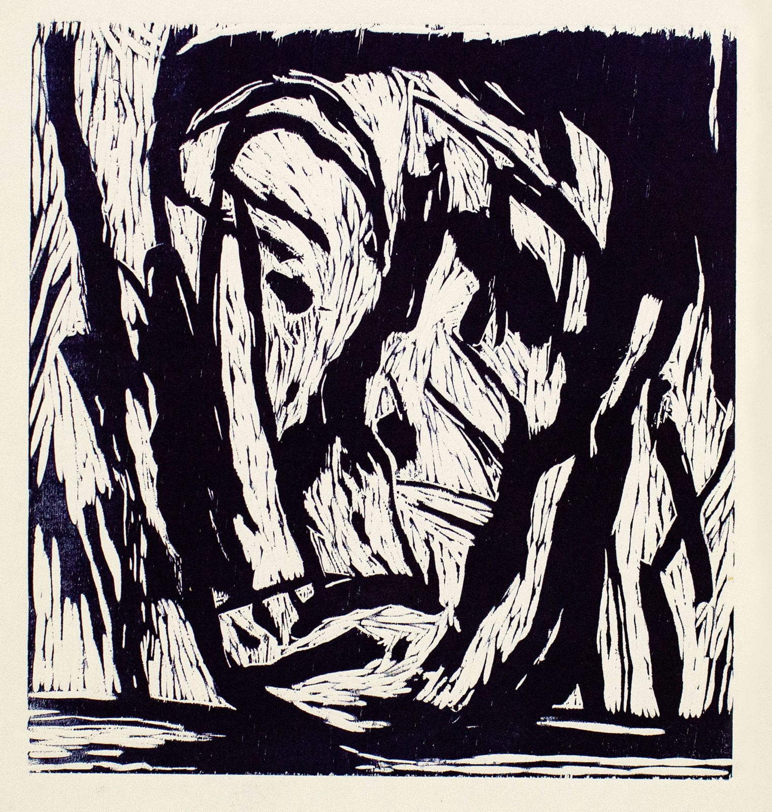 Jagath Weerasinghe, Bheeshanaya - Face, 1989
