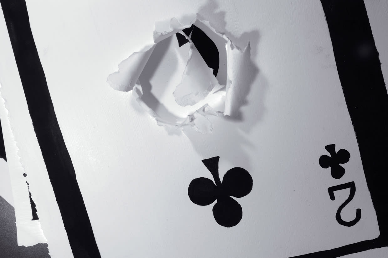 Sara Greenberger Rafferty, Shuffle (Two Clubs), 2006