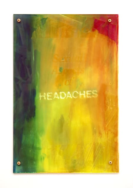 Sara Greenberger Rafferty, Headaches III, 2017
