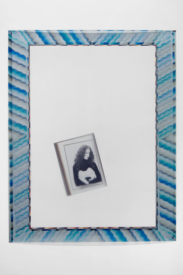 Sara Greenberger Rafferty, Printed Frame with Ephemera, 2014