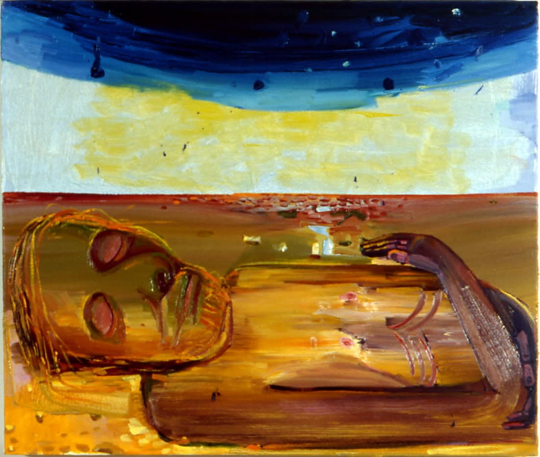 Dana Schutz, Dead Guy, 2003