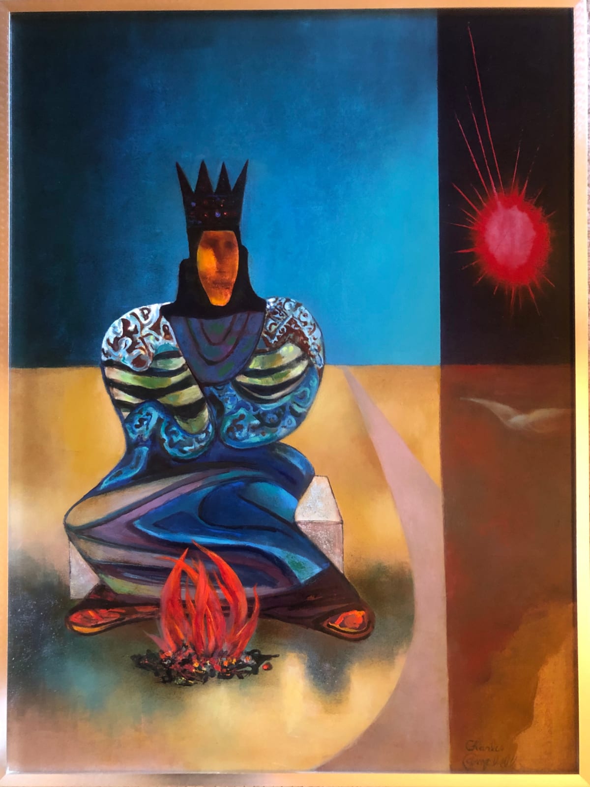 Charles Malcolm Campbell, King by Dying Fire, 1964