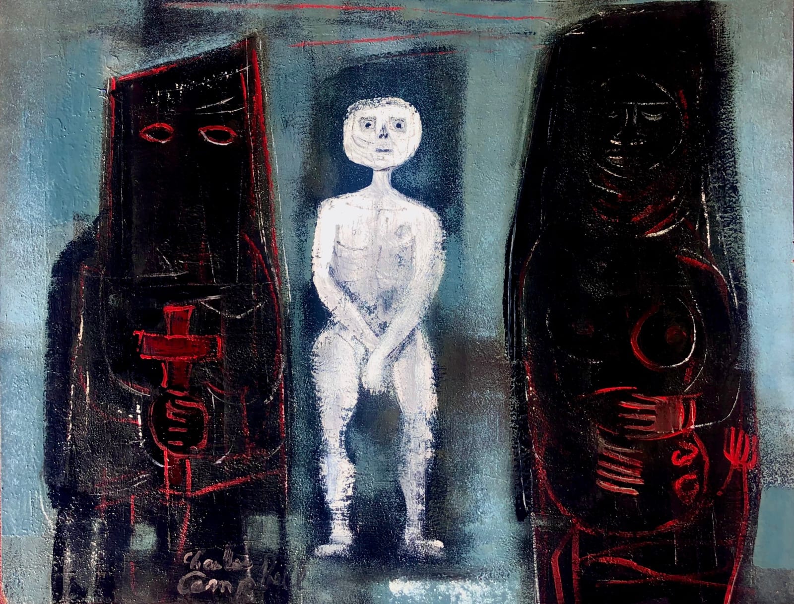 Charles Malcolm Campbell, Man in the Middle, 1964